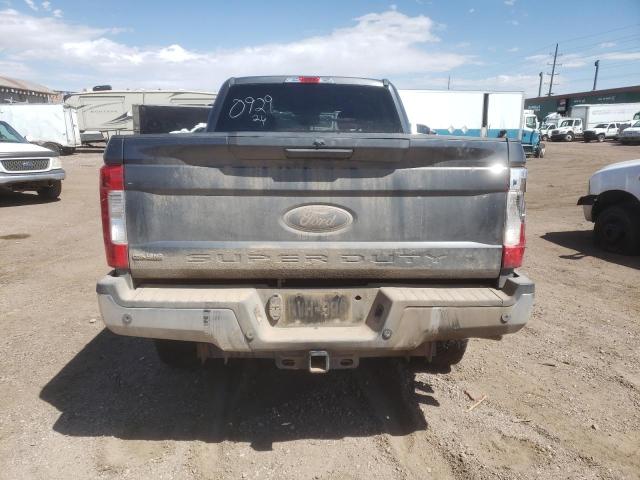 1FT7W2BT9KED52709 - 2019 FORD F250 SUPER DUTY GRAY photo 6