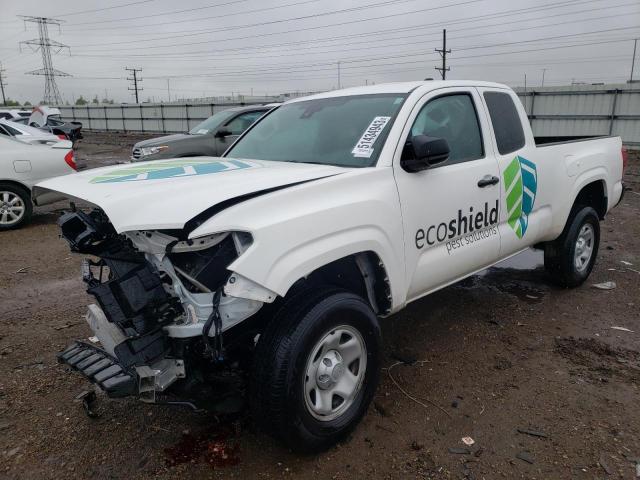 3TYRX5GN8MT031893 - 2021 TOYOTA TACOMA ACCESS CAB თეთრი ფოტო 1