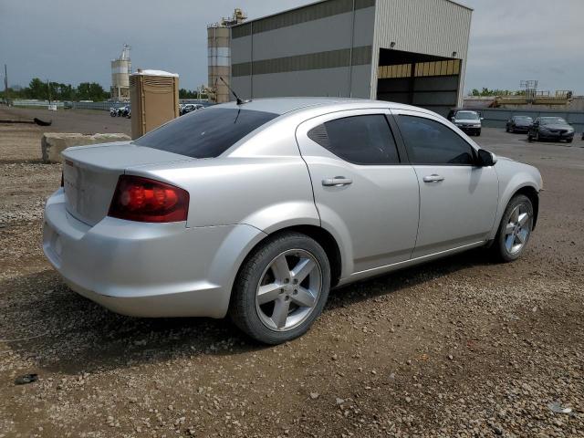 1C3CDZDB7CN100075 - 2012 DODGE AVENGER LUX SILVER photo 3