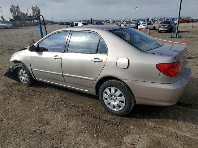 1NXBR32E53Z129336 - 2003 TOYOTA COROLLA CE TAN photo 2