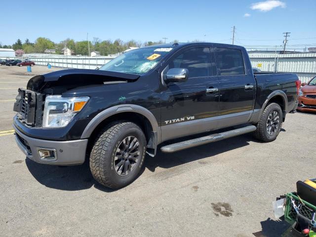 1N6AA1E59JN543599 - 2018 NISSAN TITAN SV BLACK photo 1