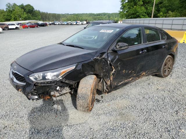 3KPF34AD6KE043603 - 2019 KIA FORTE GT LINE BLACK photo 1