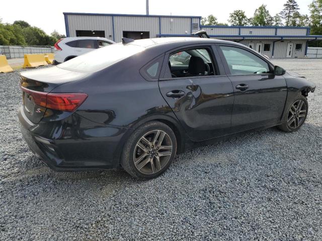 3KPF34AD6KE043603 - 2019 KIA FORTE GT LINE BLACK photo 3