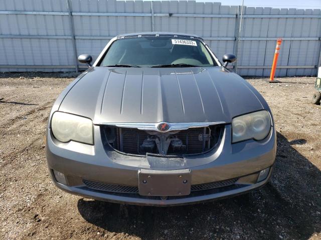 1C3AN69L74X004649 - 2004 CHRYSLER CROSSFIRE LIMITED GRAY photo 5