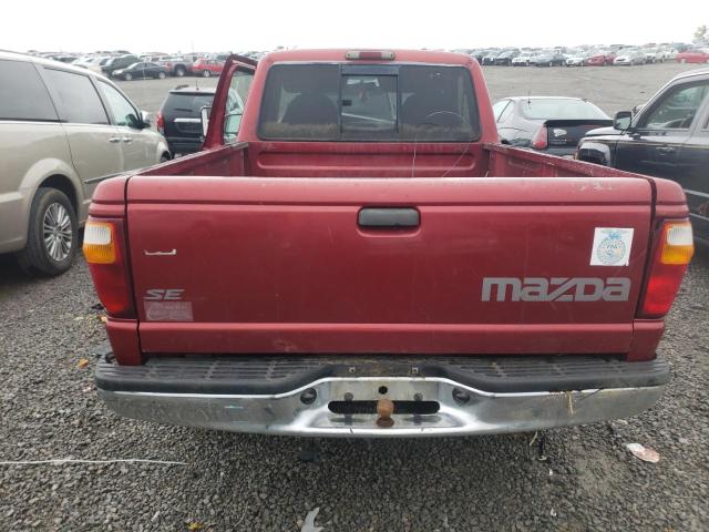 4F4YR12D21TM30859 - 2001 MAZDA B2300 RED photo 6