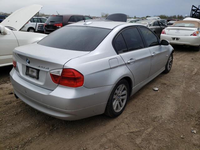 WBAVC73507KP34632 - 2007 BMW 328 XI SULEV SILVER photo 3