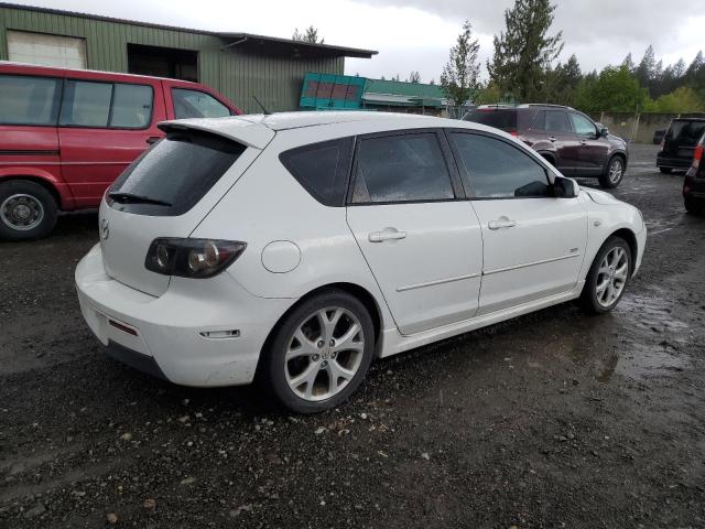 JM1BK344781860999 - 2008 MAZDA 3 HATCHBACK WHITE photo 3