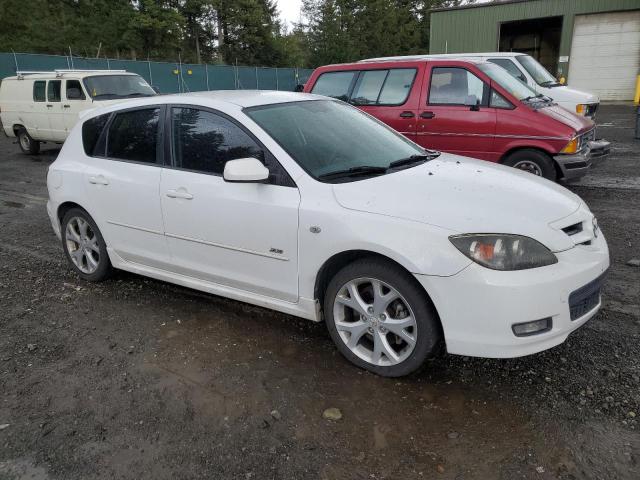 JM1BK344781860999 - 2008 MAZDA 3 HATCHBACK WHITE photo 4