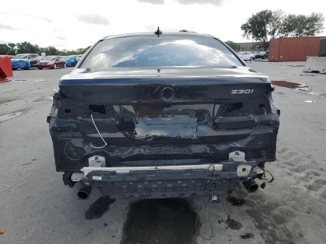 WBAJA5C50KBX87848 - 2019 BMW 530 I BLACK photo 6