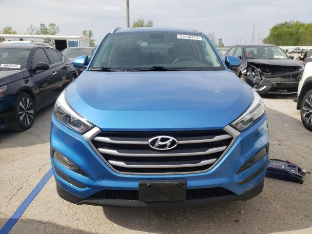 KM8J3CA43JU698883 - 2018 HYUNDAI TUCSON SEL BLUE photo 5