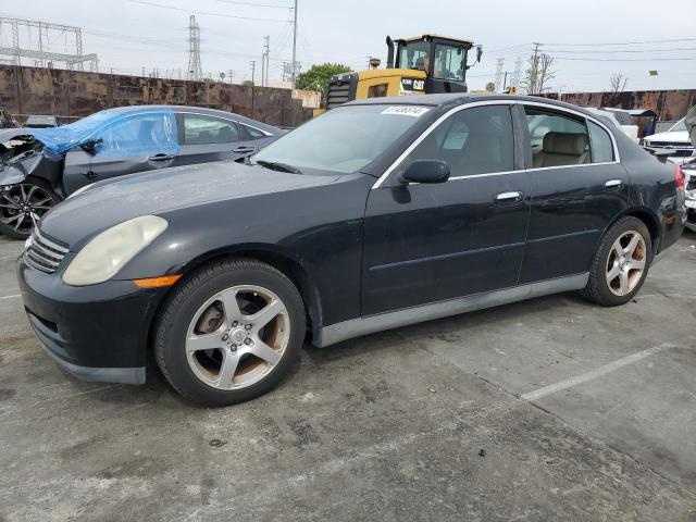 JNKCV51E93M022791 - 2003 INFINITI G35 BLACK photo 1