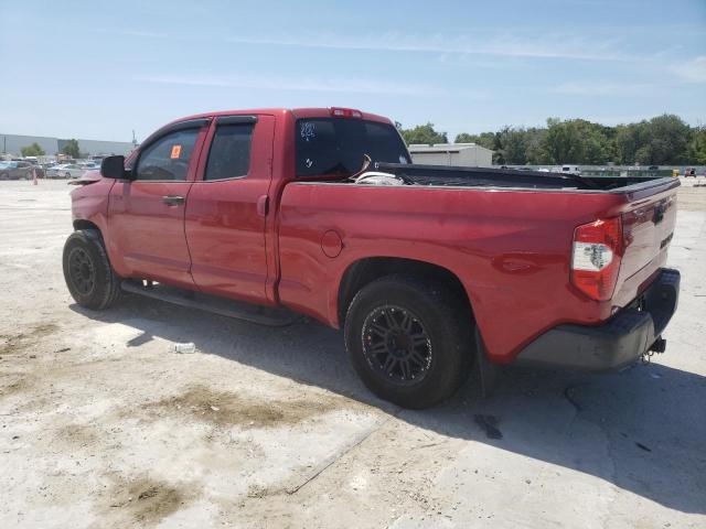 5TFRW5F14HX225706 - 2017 TOYOTA TUNDRA DOUBLE CAB SR/SR5 RED photo 2