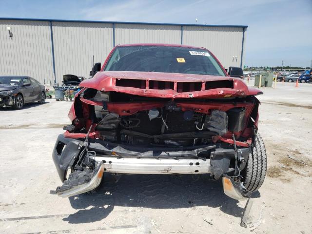 5TFRW5F14HX225706 - 2017 TOYOTA TUNDRA DOUBLE CAB SR/SR5 RED photo 5