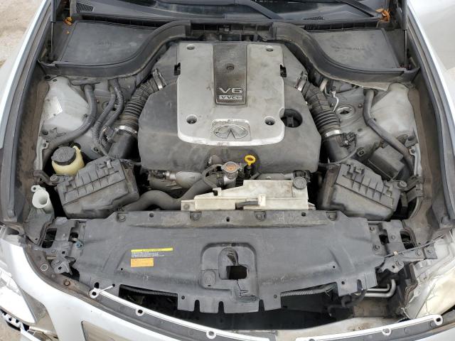 JNKCV61E49M306523 - 2009 INFINITI G37 BASE SILVER photo 11