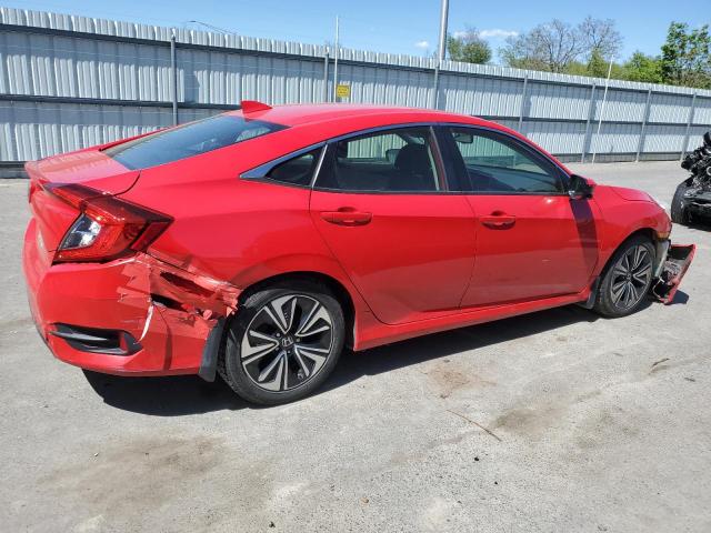 JHMFC1F71JX025198 - 2018 HONDA CIVIC EXL 红色 照片 3
