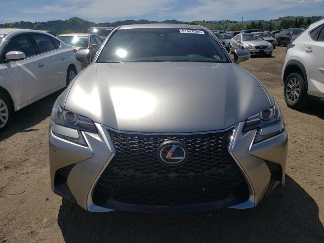 JTHBZ1BL9GA000223 - 2016 LEXUS GS 350 BASE GRAY photo 5