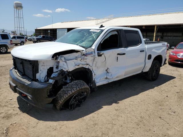 3GCPYFED1MG352916 - 2021 CHEVROLET SILVERADO K1500 LT TRAIL BOSS WHITE photo 1