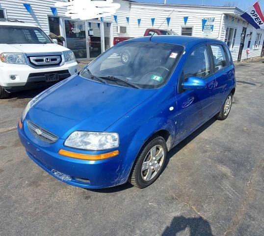 KL1TD66608B257540 - 2008 CHEVROLET AVEO BASE Mavi foto 2