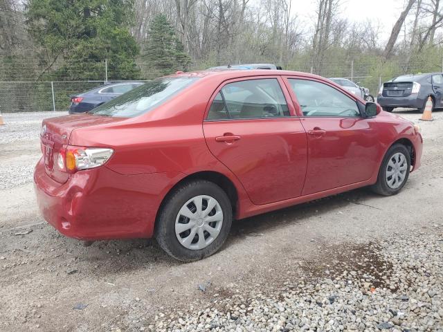 JTDBL40E199033679 - 2009 TOYOTA COROLLA BASE RED photo 3