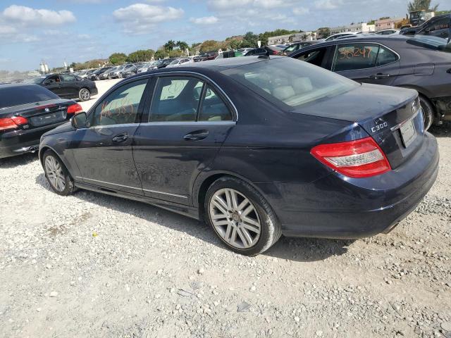 WDDGF81X18F116359 - 2008 MERCEDES-BENZ C 300 4MATIC BLUE photo 2