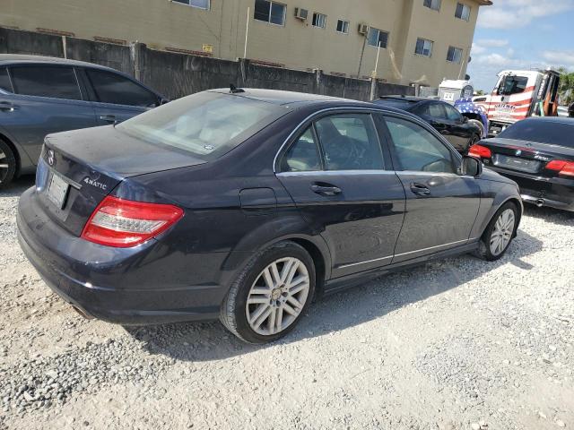 WDDGF81X18F116359 - 2008 MERCEDES-BENZ C 300 4MATIC BLUE photo 3