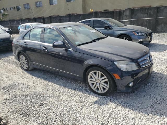 WDDGF81X18F116359 - 2008 MERCEDES-BENZ C 300 4MATIC BLUE photo 4