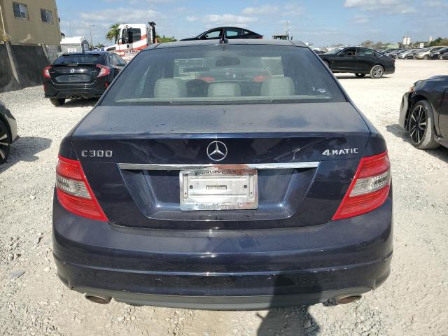 WDDGF81X18F116359 - 2008 MERCEDES-BENZ C 300 4MATIC BLUE photo 6