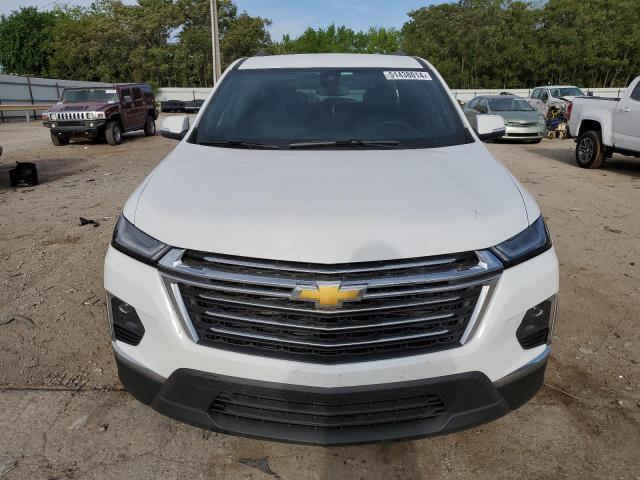 1GNERGKW7PJ342742 - 2023 CHEVROLET TRAVERSE LT WHITE photo 5