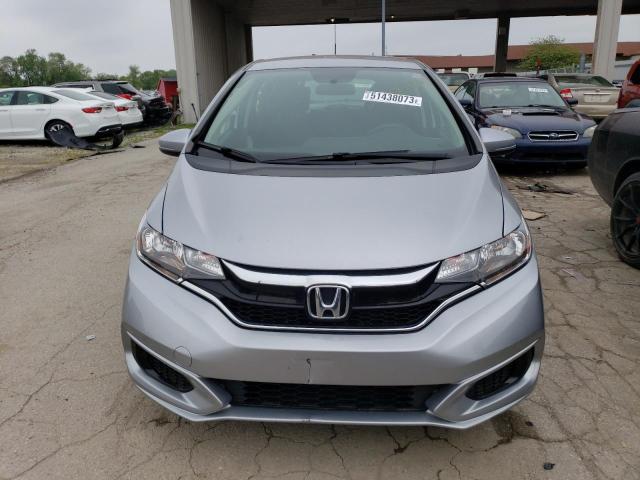 3HGGK5H46KM743986 - 2019 HONDA FIT LX SILVER photo 5