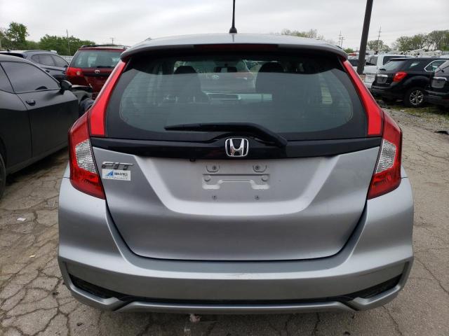 3HGGK5H46KM743986 - 2019 HONDA FIT LX SILVER photo 6