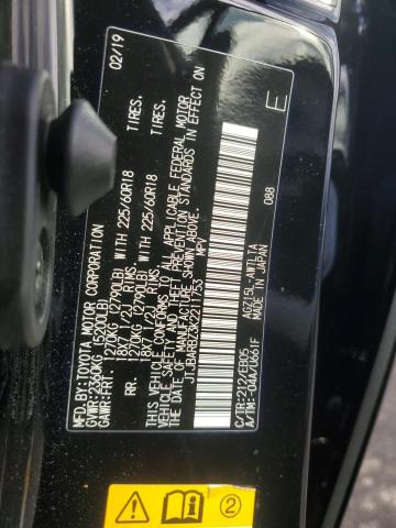 JTJBARBZ3K2211753 - 2019 LEXUS NX 300 BASE ლურჯი ფოტო 13