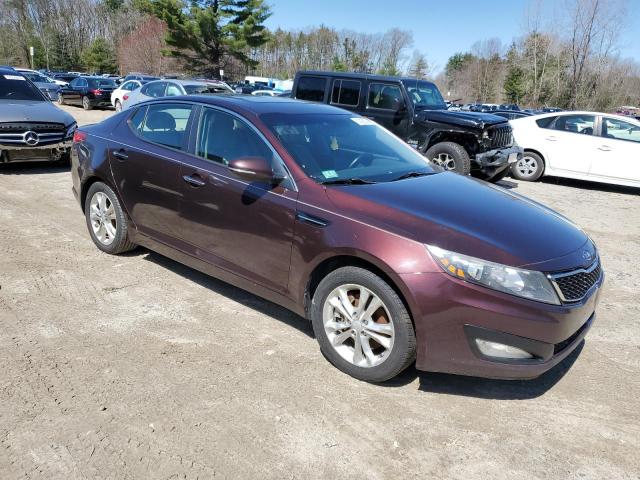 5XXGN4A6XCG073695 - 2012 KIA OPTIMA EX BURGUNDY photo 4