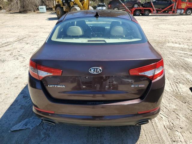 5XXGN4A6XCG073695 - 2012 KIA OPTIMA EX BURGUNDY photo 6