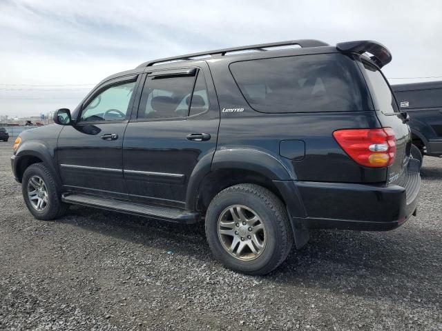 5TDBT48A03S168047 - 2003 TOYOTA SEQUOIA LIMITED BLACK photo 2