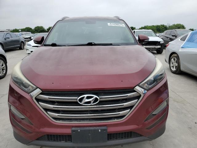 KM8J33A21GU111586 - 2016 HYUNDAI TUCSON LIMITED RED photo 5