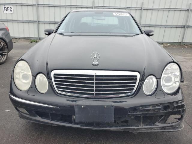 WDBUF70J64A598126 - 2004 MERCEDES-BENZ E 500 BLACK photo 5