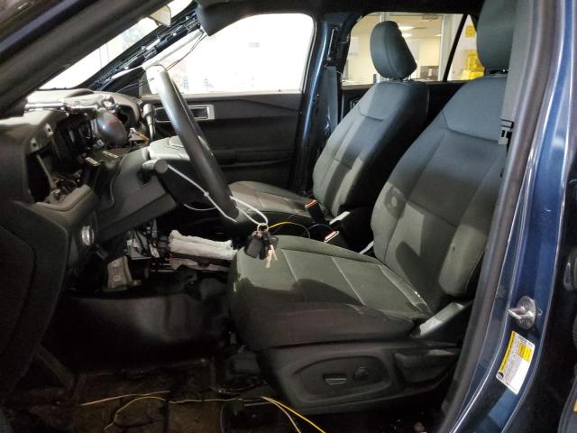 1FM5K8AB1MGC25230 - 2021 FORD EXPLORER POLICE INTERCEPTOR 蓝色 照片 7