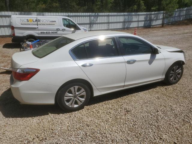 1HGCR2F30EA051940 - 2014 HONDA ACCORD LX WHITE photo 3