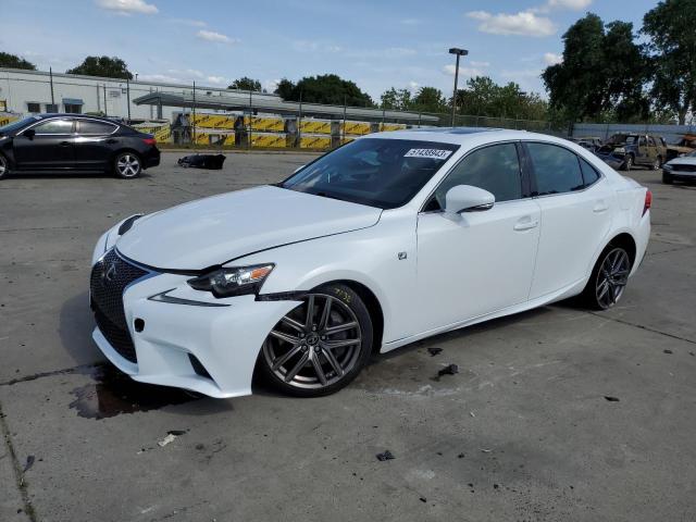 JTHBE1D26F5021666 - 2015 LEXUS IS 350 WHITE photo 1