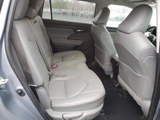5TDGZRBHXMS080213 - 2021 TOYOTA HIGHLANDER XLE TURQUOISE photo 11
