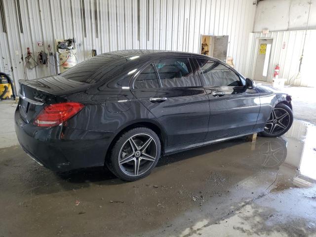 WDDWF4KB4JR411306 - 2018 MERCEDES-BENZ C 300 4MATIC BLACK photo 3