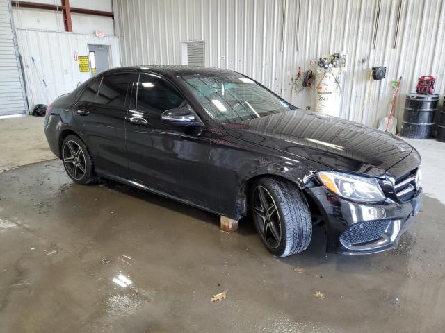 WDDWF4KB4JR411306 - 2018 MERCEDES-BENZ C 300 4MATIC BLACK photo 4