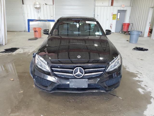 WDDWF4KB4JR411306 - 2018 MERCEDES-BENZ C 300 4MATIC BLACK photo 5