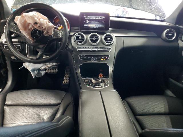 WDDWF4KB4JR411306 - 2018 MERCEDES-BENZ C 300 4MATIC BLACK photo 8