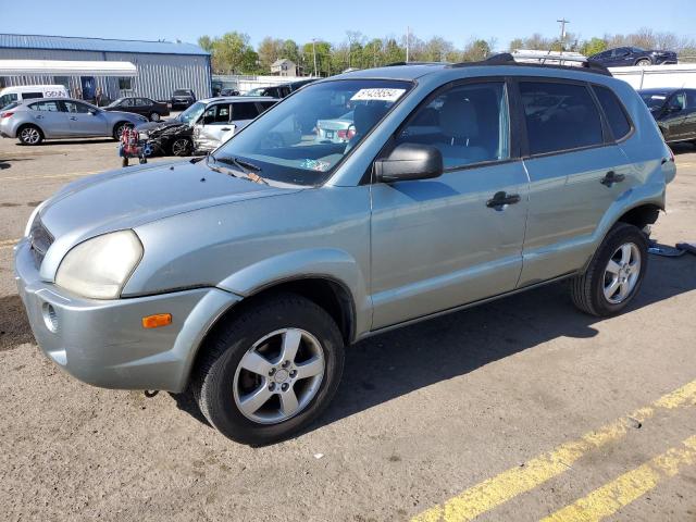 KM8JM12B45U076460 - 2005 HYUNDAI TUCSON GL TEAL photo 1