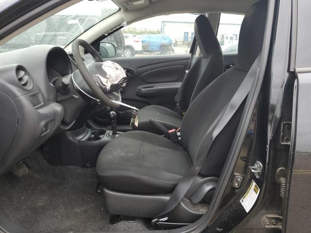 3N1CN7AP0EL857418 - 2014 NISSAN VERSA S BLACK photo 7