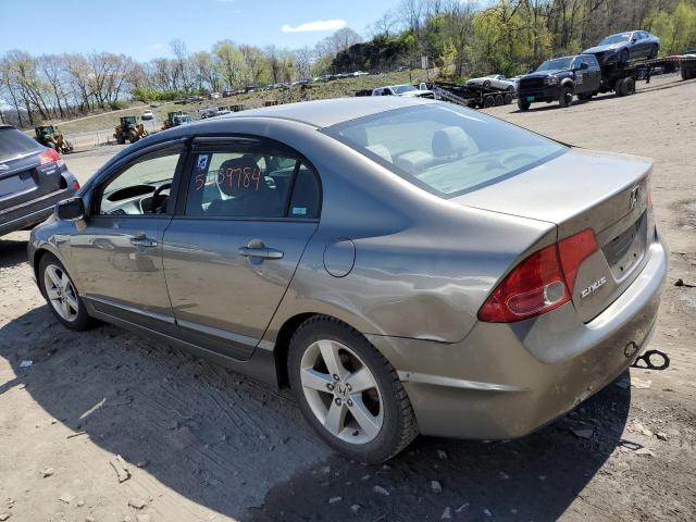 1HGFA16876L011547 - 2006 HONDA CIVIC EX GRAY photo 2