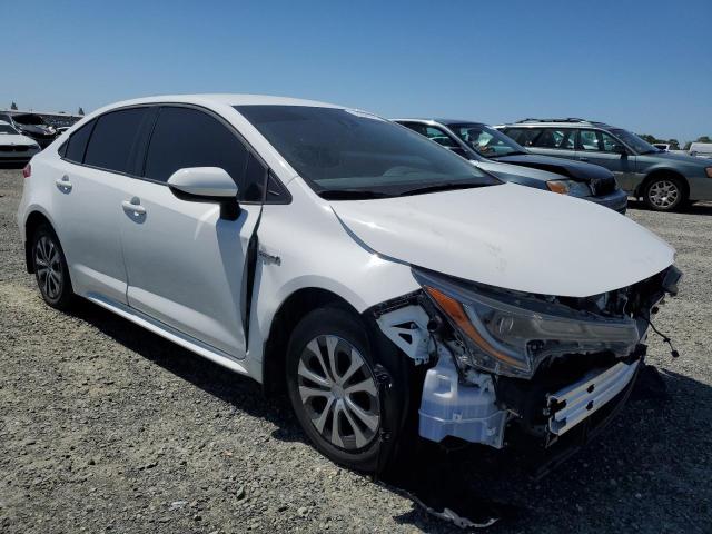 JTDEAMDE2MJ025658 - 2021 TOYOTA COROLLA LE WHITE photo 4