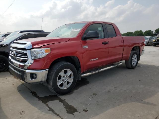 5TFUY5F17HX613646 - 2017 TOYOTA TUNDRA DOUBLE CAB SR/SR5 RED photo 1