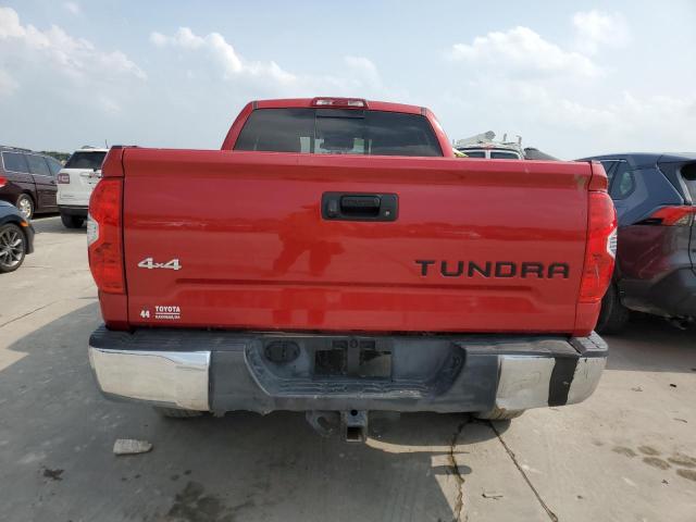 5TFUY5F17HX613646 - 2017 TOYOTA TUNDRA DOUBLE CAB SR/SR5 RED photo 6